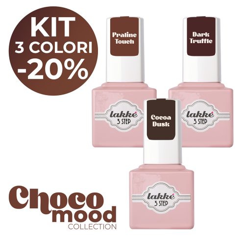 3step_choco_mood_kit Gel Semipermanente L.E. - Choco Mood Kit