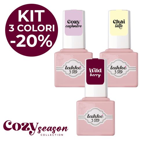 LAK_KIT_Boccette_COZY_SEASON Gel Semipermanente L.E. - Cozy Season Kit